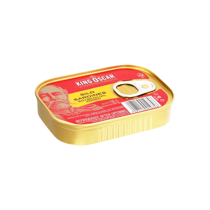 King Oscar Wild Caught Sild Sardines in Soybean Oil