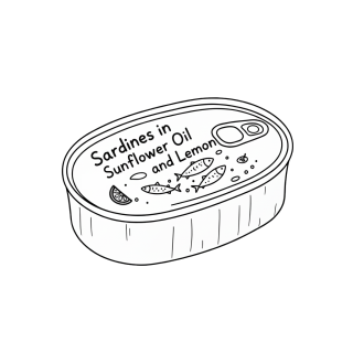 Estoril Sardines in Sunflower Oil and Lemon