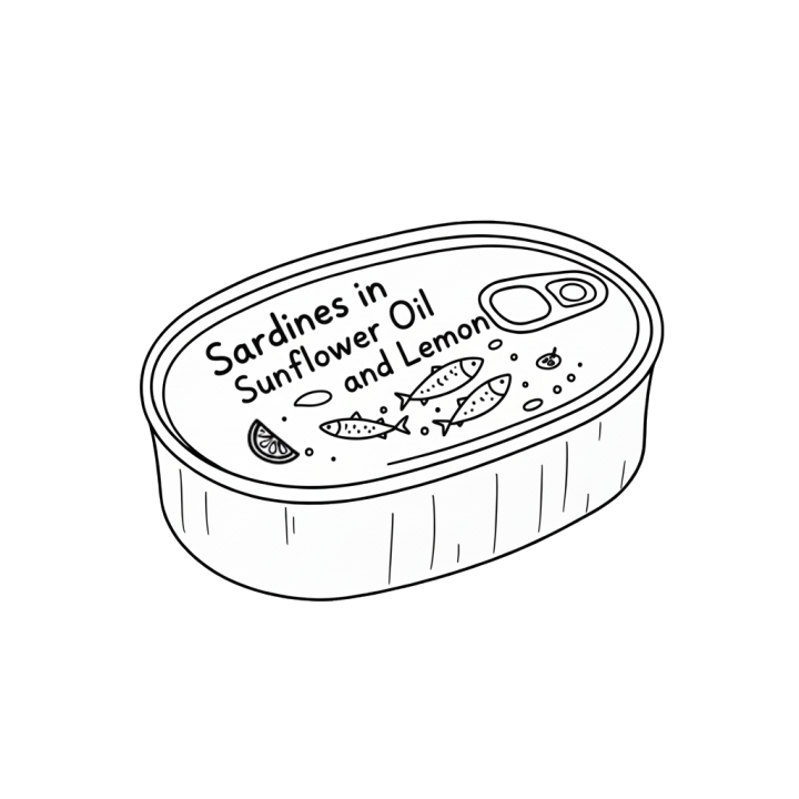 Estoril Sardines in Sunflower Oil and Lemon