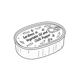 Gabriel Sardines in Vegetable Oil and Chilli Pepper