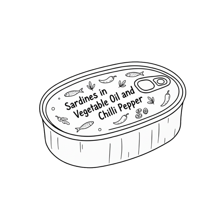 Gabriel Sardines in Vegetable Oil and Chilli Pepper