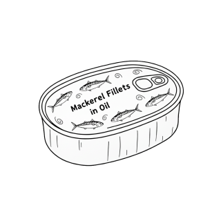 La Marinda Mackerel Fillets in Oil