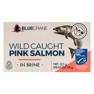 Blue Crane Wild Caught Pink Salmon in Brine