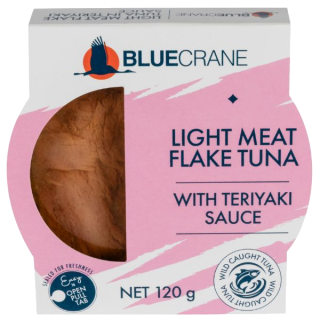 Blue Crane Light Meat Flake Tuna w/ Teriyaki Sauce