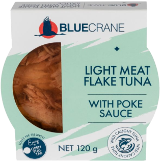 Blue Crane Light Meat Flake Tuna w/ Poke Sauce