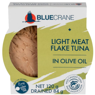 Blue Crane Light Meat Flake Tuna in Olive Oil