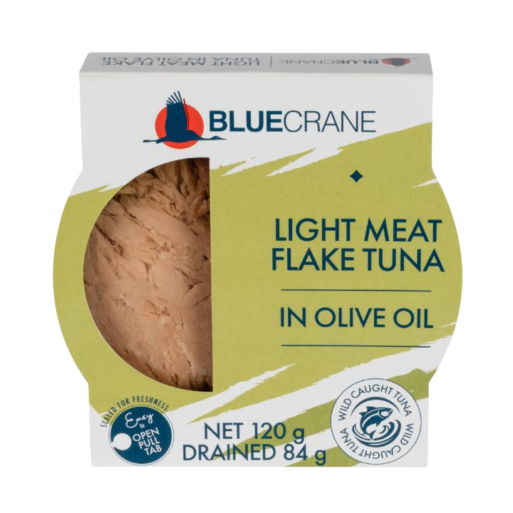 Blue Crane Light Meat Flake Tuna in Olive Oil